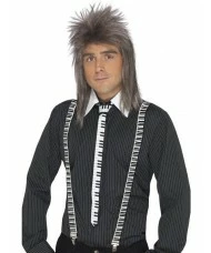 Piano Keyboard Tie and Braces