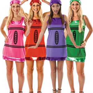 Crayon Girls Group Costume