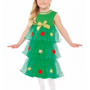 Girls Christmas Tree Costume