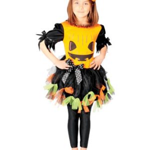 Halloween Pumpkin Girl Costume
