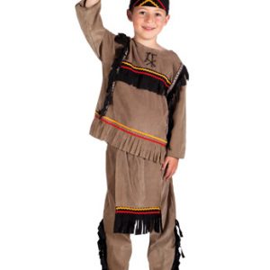 Kids Indian Big Bear Costume