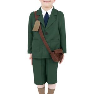 Kids WW2 Evacuee Boy Costume