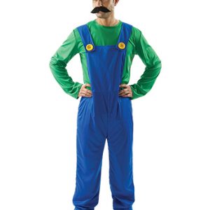 Men's Luigi Super Mario Costume
