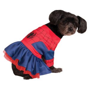 Spider-Girl Dog Costume