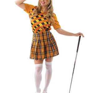 Womens Golf Costume - Orange