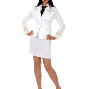 Womens Pilot Captain Costume