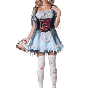 Womens Zombie Beer Maid Costume